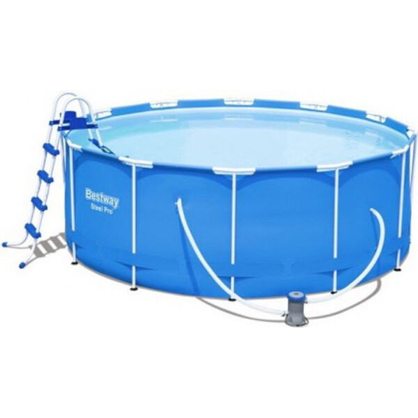 

Бассейн каркасный с лестницей 4,57х1,22 м Bestway 56438