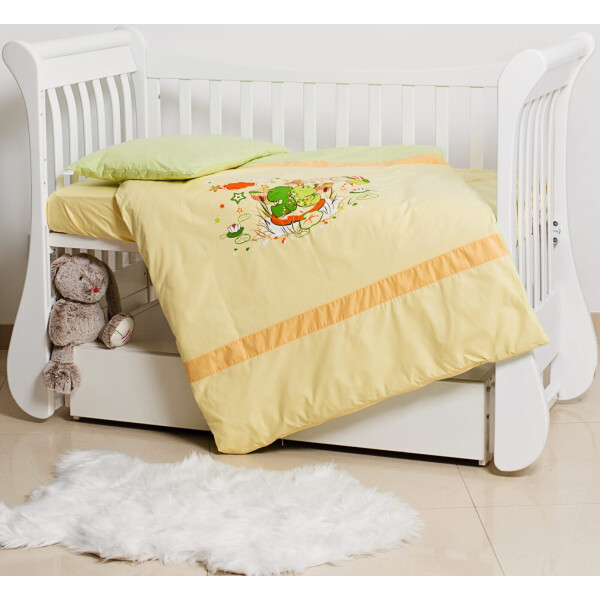 

Комплект постельного белья детский 3 эл Twins Limited 3099-TL-014-06, Froggy, салатовый