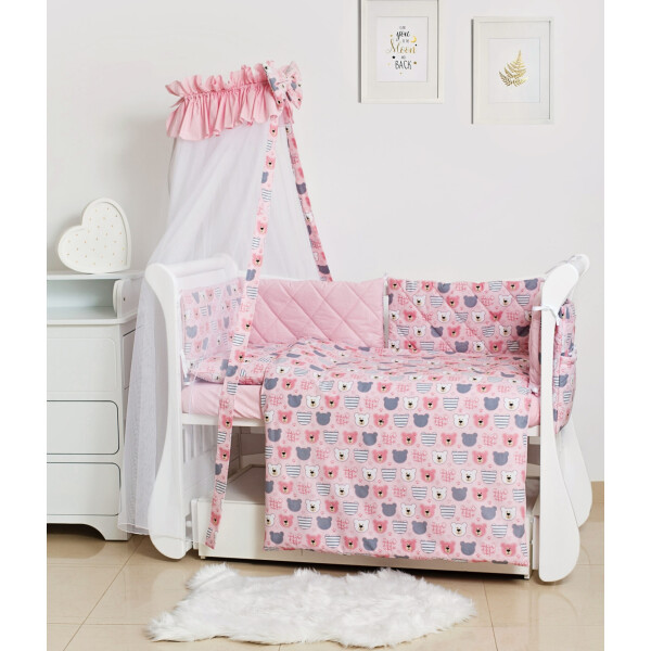 

детский 8 эл Twins Premium Glamour 4029-TG-08B, bear pink