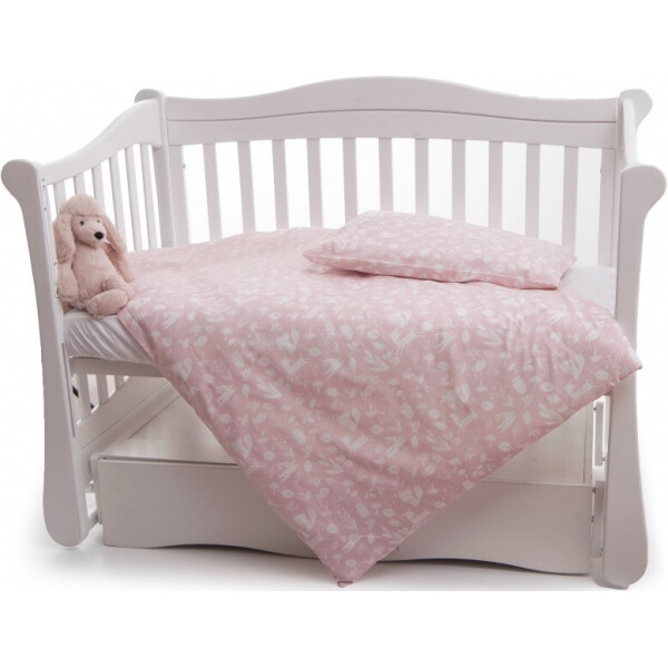 

Комплект постельного белья детский 3 эл Twins Dolce Лесные жители 3063-D-015, bembi \ coral