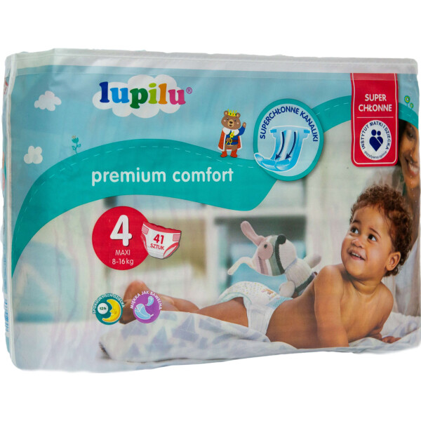 

Подгузники Lupilu Premium comfort Размер 4, 8-16 кг, 41 шт