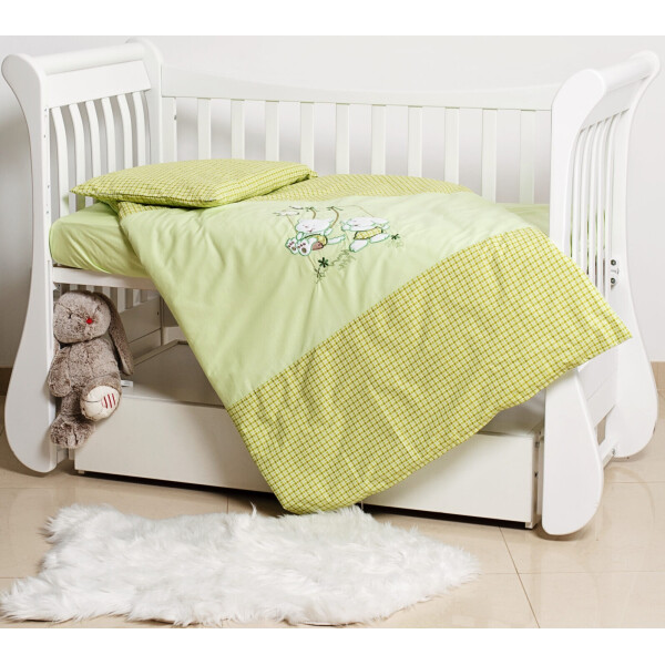 

Комплект постельного белья детский 3 эл Twins Limited 3099-TL-005, Dog & cat green