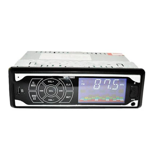 

Автомагнитола 1A MP3 3882 ISO 1DIN сенсор