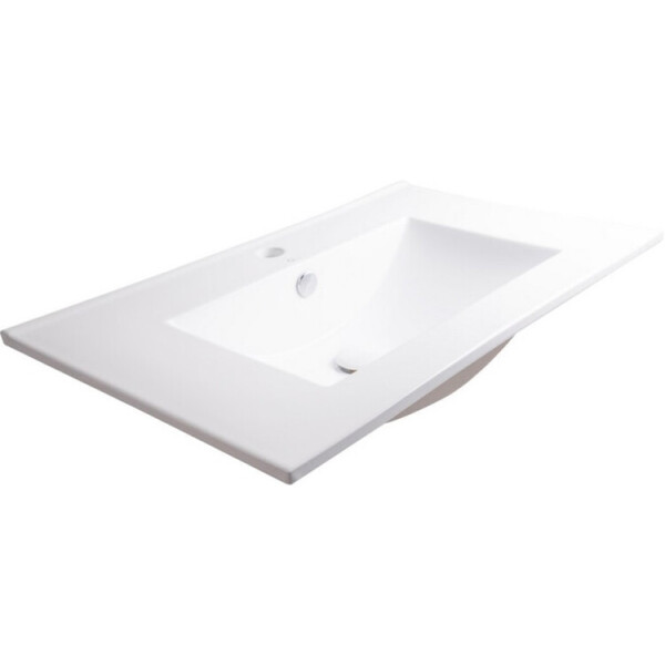 

Умывальник Q-tap Albatross WHI 4530-700/F008 с донным клапаном, QT01113070CW