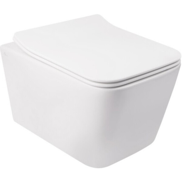 

Унитаз Q-tap Crow WHI 5170 безободковый, QT05335170W
