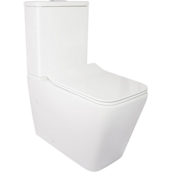 

Унитаз Q-tap Crow WHI 2170P безободковый, QT05222170W