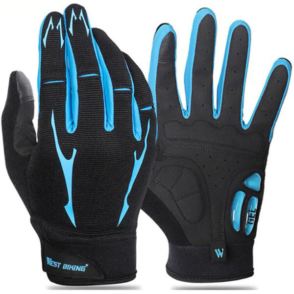 

Перчатки велосипедные West Biking 0211191 L Blue