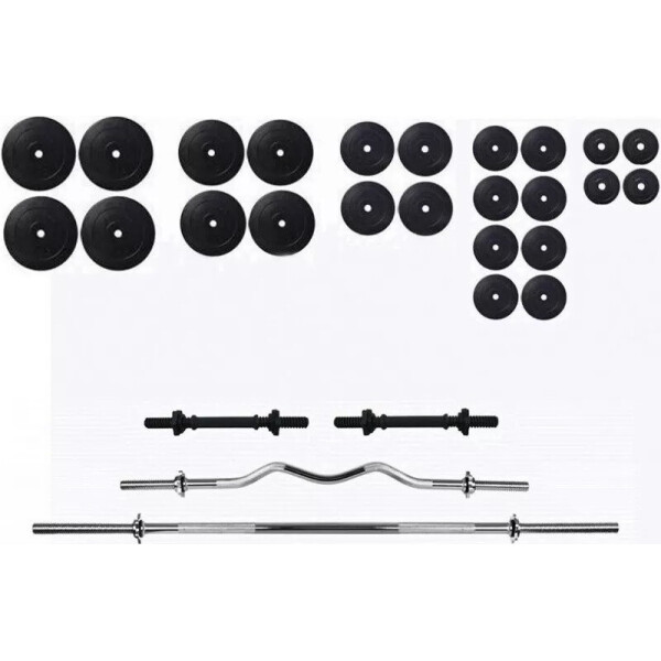 

Набор RN-Sport штанги и 2 гантели 160 кг(145х4gr)