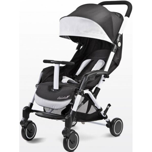 

Детская прогулочная коляска Caretero Aviator black