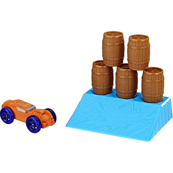 

Машинка Nerf Nitro с препятствием Barrel Knockout (E2538)