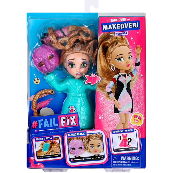

Игровой набор с куклой FailFix Total Makeover Диджейка (12802)