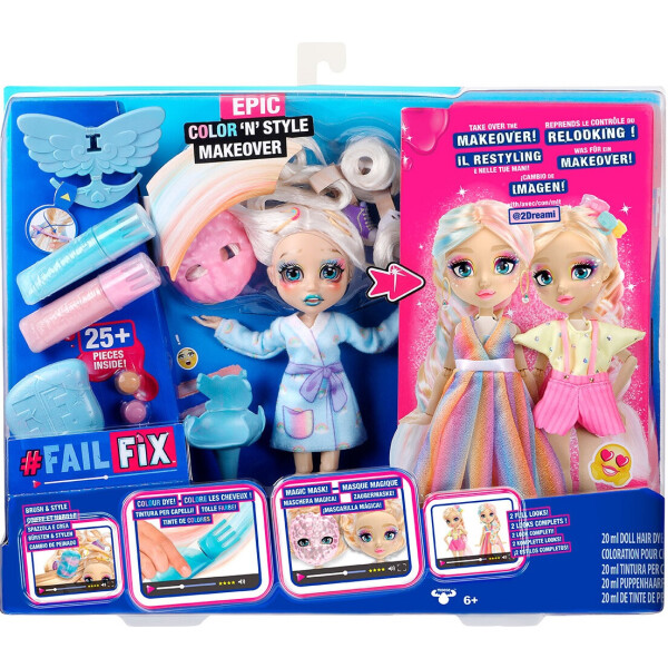 

Игровой набор с куклой FailFix Total Makeover Эпичное Перевоплощение (12808)
