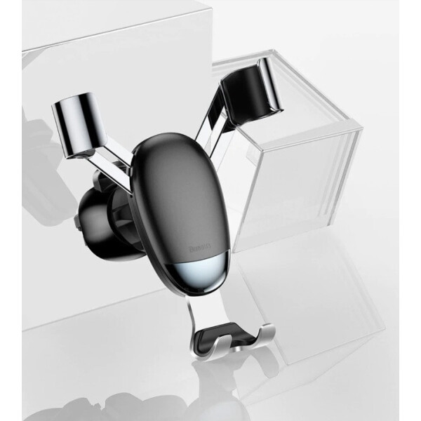 

Автомобильный держатель для телефонов Baseus Mini gravity holder, Silver (SUYL-G0S)