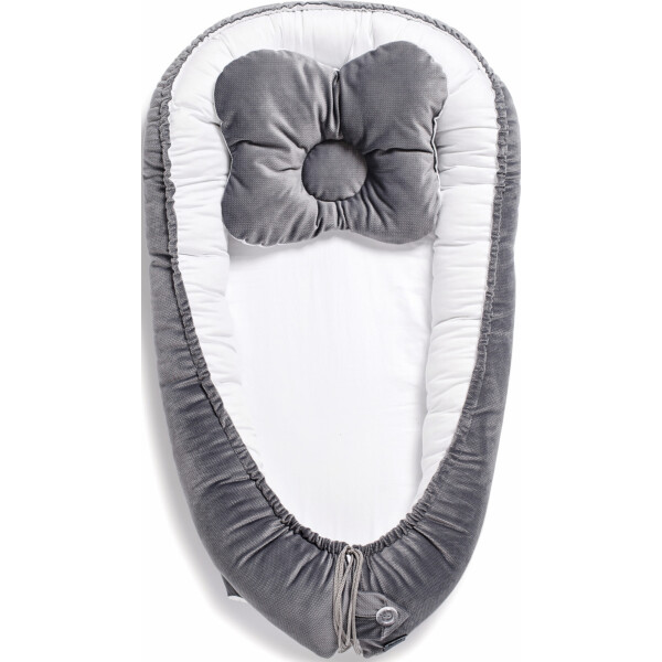 Кокон-позиционер Twins Velvet 9064-TV-10 grey