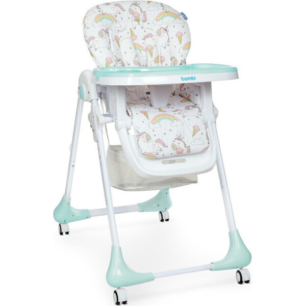 

Стульчик для кормления Bambi Unicorn Mint (M 3233)