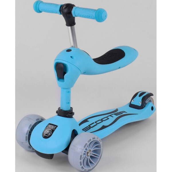 

Самокат-беговел Best Scooter Голубой (S- 9001)