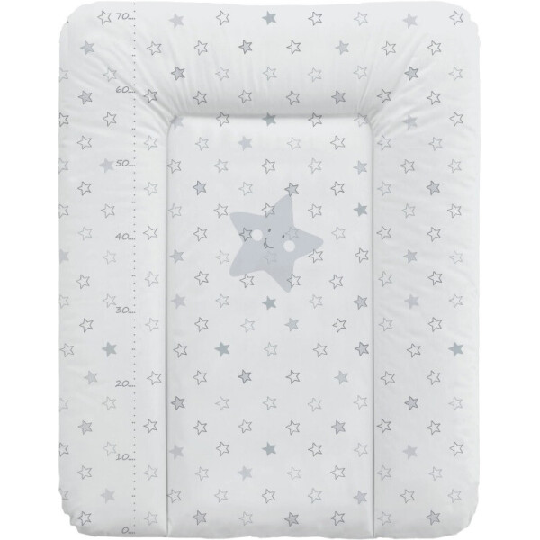 

Пеленальный матрас Cebababy 50x70 Basic line W-143-066-260 Звездочка серая