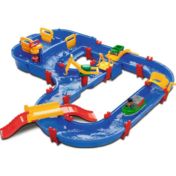 

Игровой набор Aquaplay Мега мост с краном 1 фигурка 105х120х22 см 3+ (8700001528)