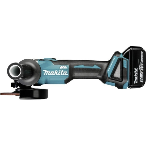 

Аккумуляторная угловая бесщеточная шлифмашина Makita DGA504RTJ + 2 акб 18V 5 Ah + З/У DC18RC + кейс MakPac болгарка шлифмашинка УШМ (18В,125мм) (4006)