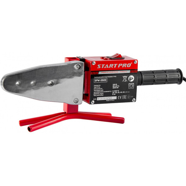

Паяльник для труб пластиковых Start Pro SPW-2500 (4552)