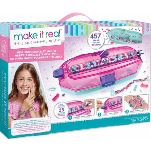 

Набор браслетов с верстатом Make it Real Девичий клад (MR1512)