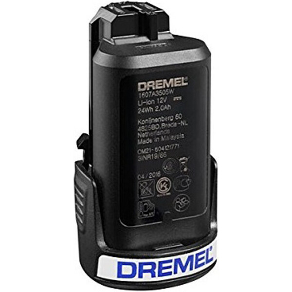 

Аккумулятор DREMEL Li-Ion 12 В / 2 Ач (26150880JA)