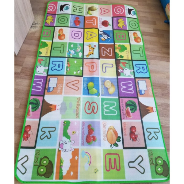 

Двухсторонний детский коврик-игрушка Sticker Wall 2,00 x 1,80 м. Толщиной 5мм. Развивающий, Экологичный, Износостойкий, Безопасный Разноцветный