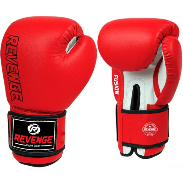 

Боксерские перчатки EV-10-1179 -12унц PU (красно-белые) (К00018646)