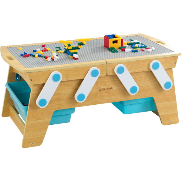 

Деревянный игровой стол Kidkraft Building Bricks для конструкторов (17512)