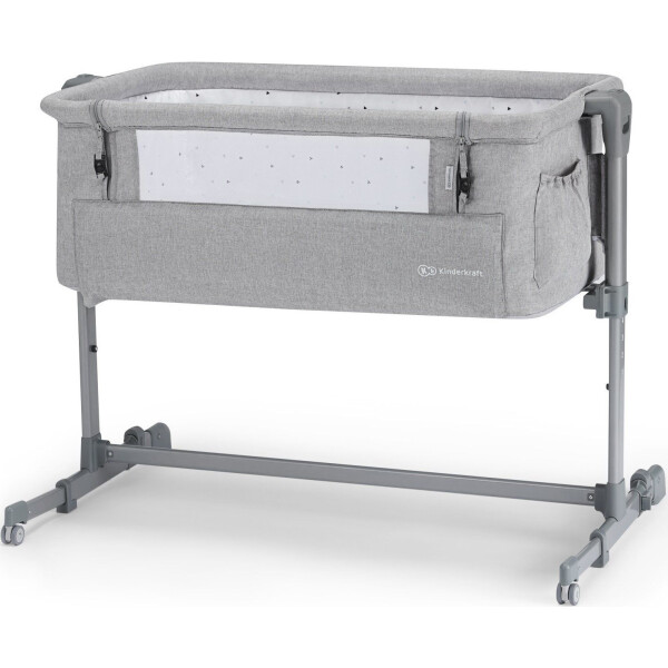 

Приставная кроватка-люлька Kinderkraft Neste Up Grey Light Melange (KKLNESTGRY000N)