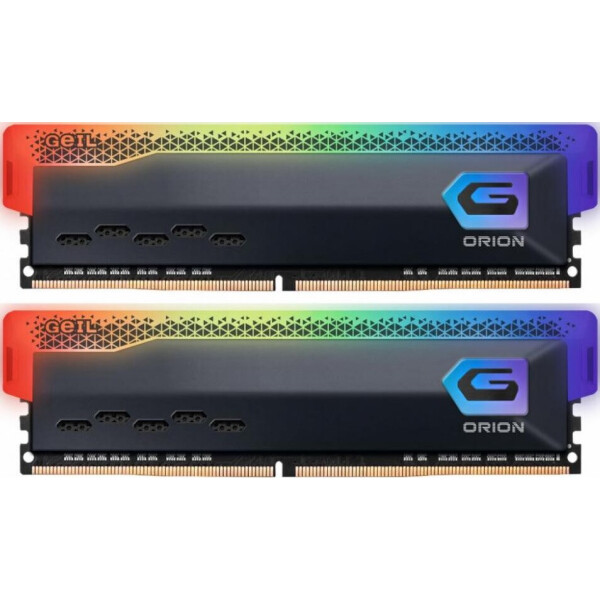

DDR4 32GB (2x16GB) 3200 MHz Orion RGB Titanium Gray GEIL (GOSG432GB3200C16BDC)