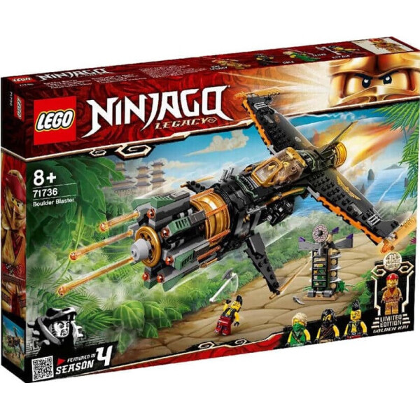 

LEGO® NINJAGO™ Скорострельный истребитель Коула (71736)