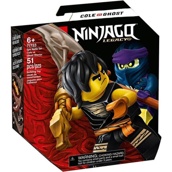 

LEGO Ninjago Легендарные битвы: Коул против Призрачного воина (71733)