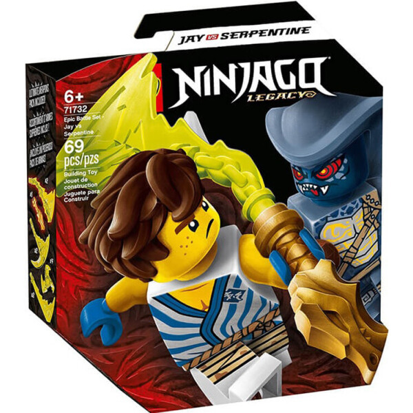 

LEGO® NINJAGO™ Легендарные битвы: Джей против воина-серпентина (71732)