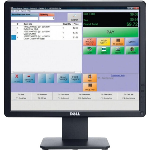 

Монитор 17 Dell Monitor E1715S Black (855-BBBG / 210-AEUS)