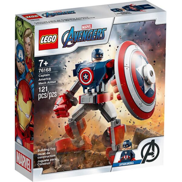 

LEGO Super Heroes Робоброня Капитана Америки (76168)