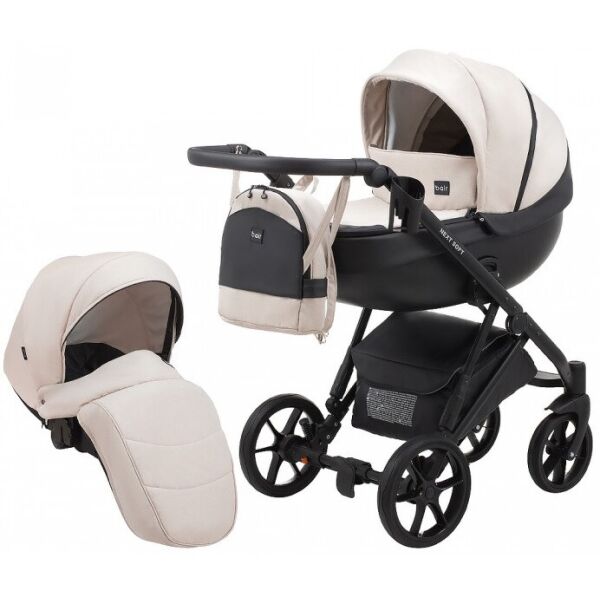 

Детская коляска универсальная 2 в 1 Bair Next Soft зеленый