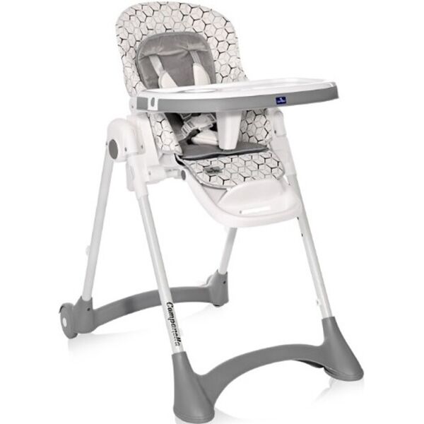 

Стульчик для кормления Lorelli CAMPANELLA (grey net)