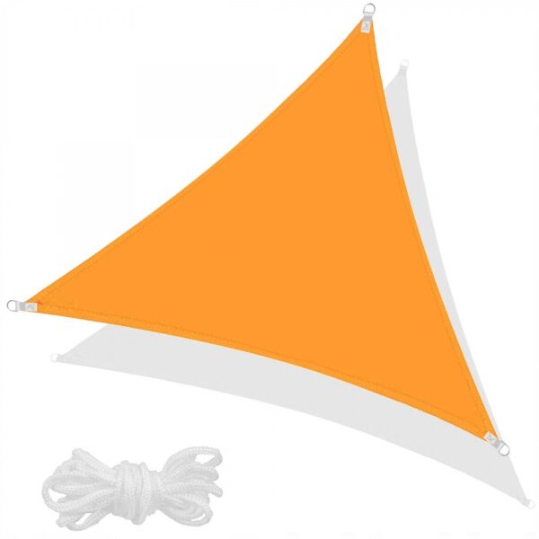 

Тент-парус теневой для дома, сада и туризма Springos 3 x 3 x 3 м Orange (SN1019)
