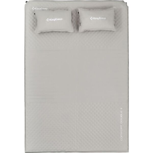 

Самонадувающийся коврик KingCamp COMFORT DOUBLE Ⅱ(KM3594) MEDIUMGREY