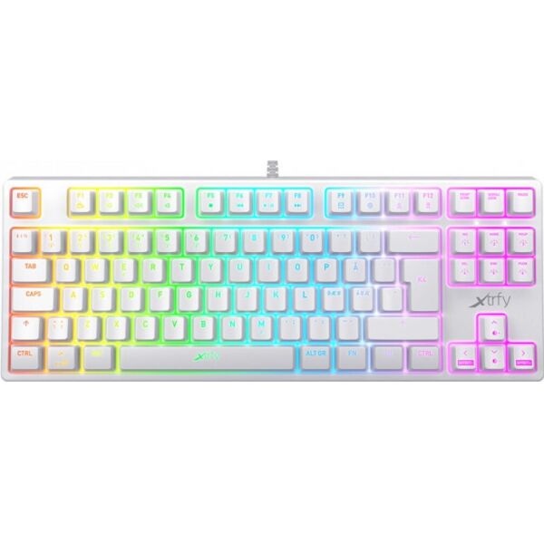

Клавиатура Xtrfy K4 TKL RGB Kailh Red RU White (XG-K4-RGB-TKL-WH-R-RUS)
