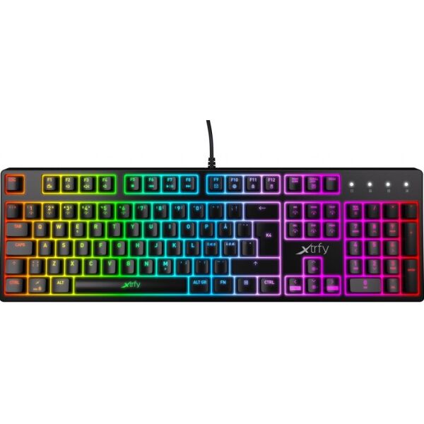

Клавиатура Xtrfy K4 RGB Kailh Red UKR/RU Black (XG-K4-RGB-R-UKR)