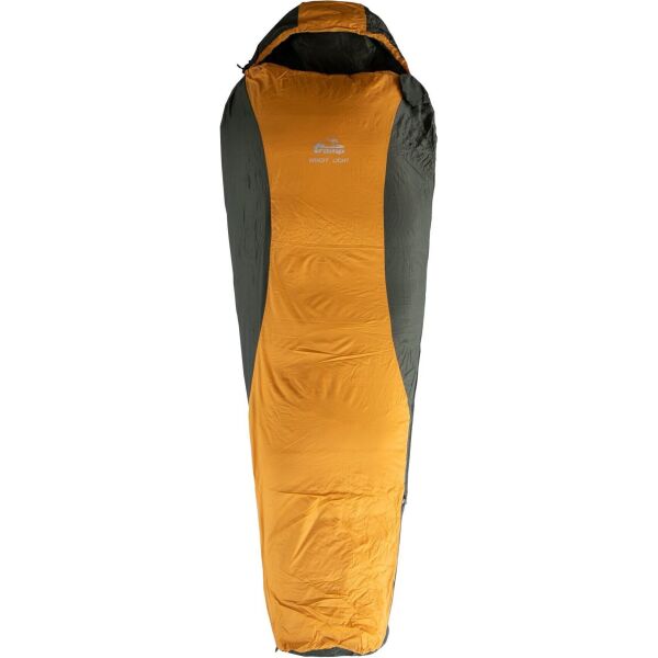 

Спальный мешок Tramp Windy Light кокон правый желто/серый 220/80-55 (TRS-055R-R)