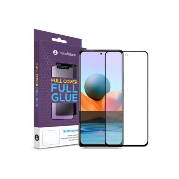 

Защитное стекло MakeFuture Full Cover Full Glue для vivo Y33s