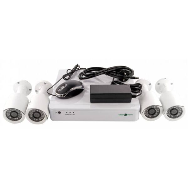 

Комплект видеонаблюдения GreenVision GV-IP-K-S31/04 1080P(9420)