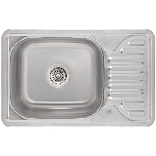

Кухонная мойка Lidz 6642 Satin 0,8 мм ,LIDZ664208SAT