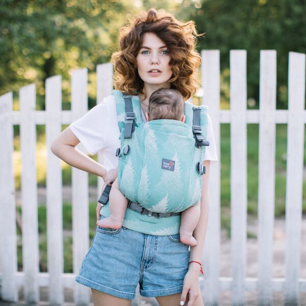 

Эрго - рюкзак Love & Carry One + Cool LC551, Секвойя, зеленый