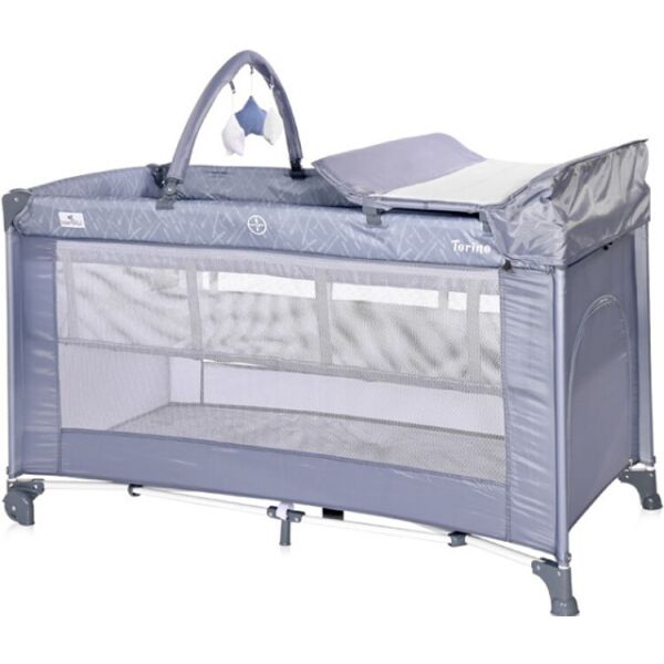 

Манеж Lorelli TORINO 2L+ (silver blue)