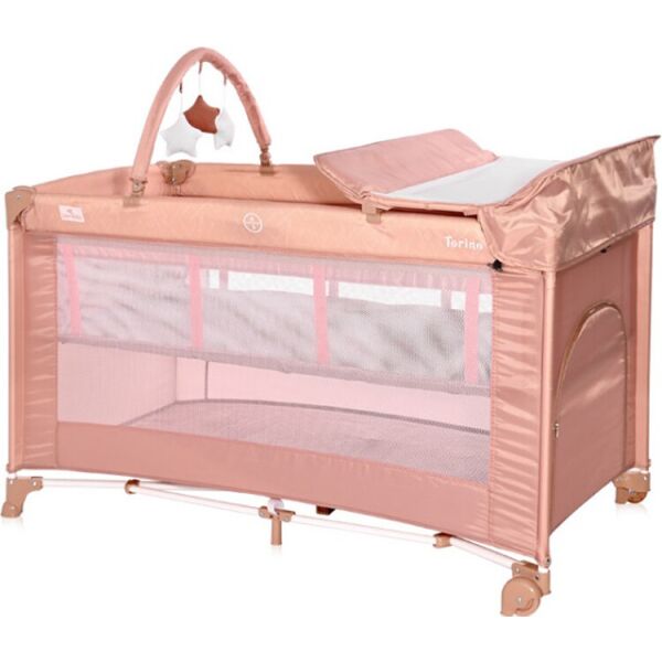 

Манеж Lorelli TORINO 2L+ (misty rose)