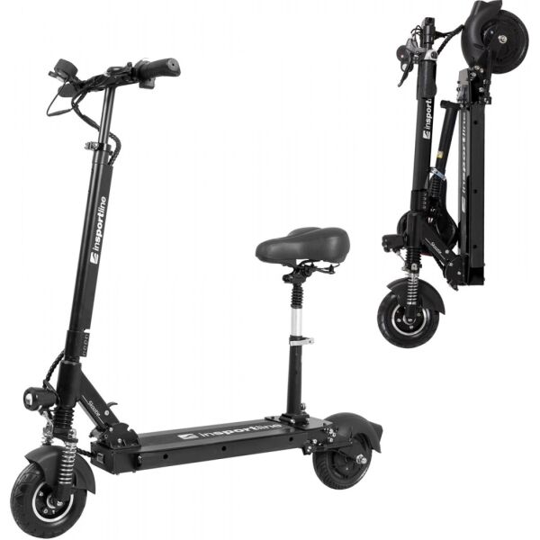 

Электросамокат inSPORTline Skootie Pro 8" с сиденьем - черный